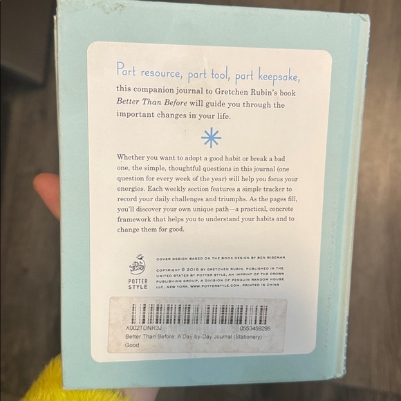 Better Than Before a day-by-day Journal - change habits • change your life - Picture 3 of 4